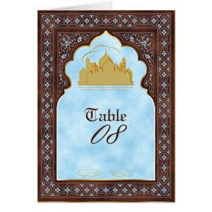 Septième Ciel - Carte Numéro de tableau