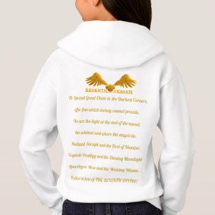 Septième Sweat - shirt à capuche du ciel