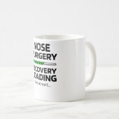 Septoplasty Nose chirurgery Plastic Nose Job Koffiemok (Voorkant rechts)