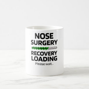 Septoplasty Nose chirurgery Plastic Nose Job Koffiemok