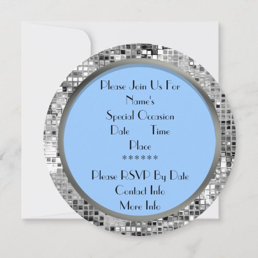 Séquence Bleue et Argent 1ère invitation à la comm (Dos)