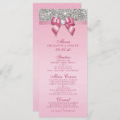 Séquence d'argent - Menu Collection Mariage Bow ro (Devant / Derrière)