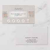 Séquence d'argent moderne Monogramme Fidélité du c (Devant / Derrière)