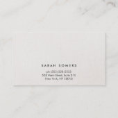 Séquence d'argent moderne Monogramme Fidélité du c (Dos)