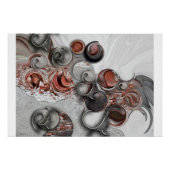 "Séquence géométrique", Poster brillant (Devant)