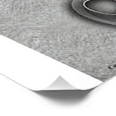 "Séquence géométrique", Poster brillant (Coin)