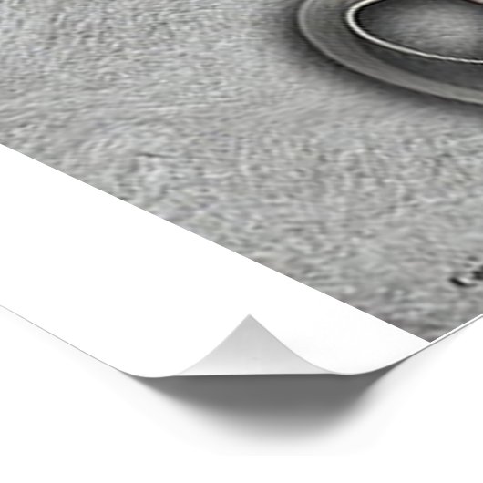 "Séquence géométrique", Poster brillant (Coin)