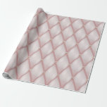 Séquence rose or et diamant bleu<br><div class="desc">Papier d'emballage en feuille d'or rose.</div>