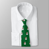 sequentie zwarte santa claus stropdas (Gebonden)