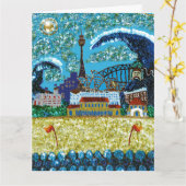 Sequin Art Verjaardag Kaart | Bondi Beach, Austral (Gele Bloem)