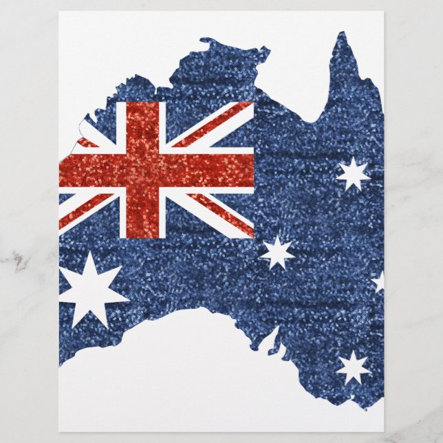 sequin australiaanse vlag (Voorkant)