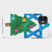 sequin christmukkah hanukkah Case-Mate iPhone case (Achterkant (horizontaal))