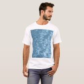 Sequin Fabric: Sky Blue Shimmer. T-shirt (Voorkant volledig)
