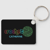 Sequin Glow Crochet Sleutelhanger (Voorkant)