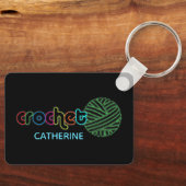 Sequin Glow Crochet Sleutelhanger (Voorkant)