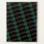 Sequin Glow Knitting Planner (Achterkant)