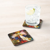 Sequin Notenkraker soldaat kerst ornament Bier Onderzetter (Rechterzijde)