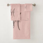 Séquin Parties scintillant moderne Ombre Rose Mono (En situation)