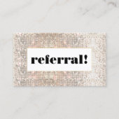 Séquins argenté Faux de référence client (Devant)