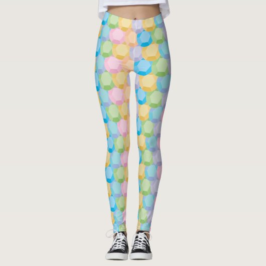 Séquins colorés Leggings (Devant)