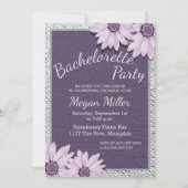 Sequins en Daisies Bachelorette Party Kaart (Voorkant)