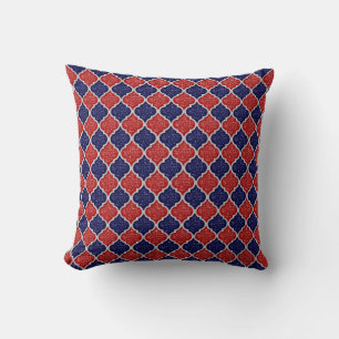 Séquins MQF - COUSSIN bleu-blanc-noir