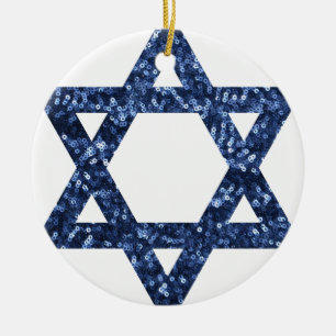 sequinster van david keramisch ornament