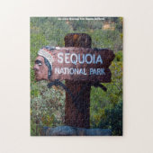 Sequioa, Californie. Jigsaw Puzzle (Vertical)