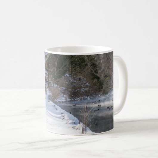 Sequiota Winter Walk Café Mug (Devant droit)