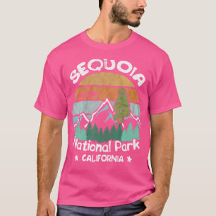 Sequoia California US Nationaal Park Camping Wande T-shirt