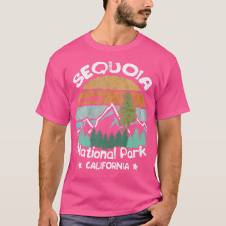 Sequoia California US Nationaal Park Camping Wande T-shirt