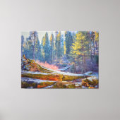 Sequoia Forest Canvas Afdruk (Voorkant)