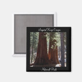 Sequoia/Kings Canyon National Park Magnet (Recto/Verso)