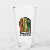 Sequoia Nationaal Park Giant Sequoia Trees Glas (Voorkant)