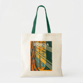 Sequoia Nationaal Park Giant Sequoia Trees Tote Bag (Voorkant)