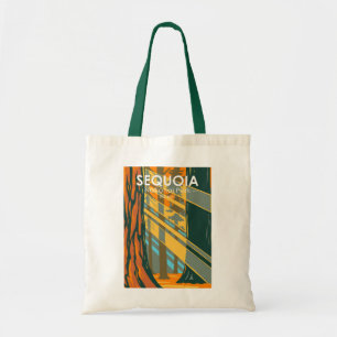 Sequoia Nationaal Park Giant Sequoia Trees Tote Bag