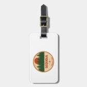 Sequoia National Forest Bagagelabel (Voorkant verticaal)