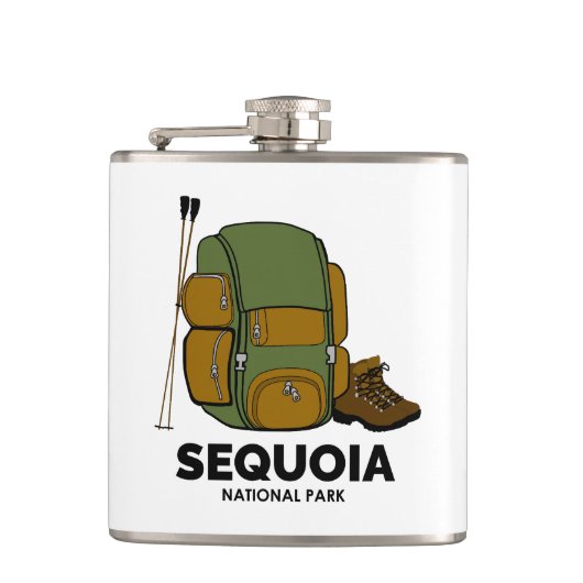 Sequoia National Park Backpack Heupfles (Voorkant)