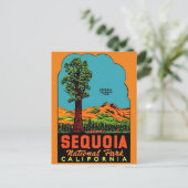 Sequoia National Park California Briefkaart (Staand voorkant)