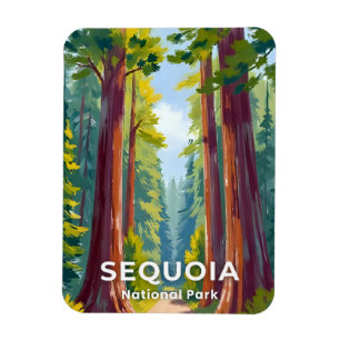 Sequoia National Park Californië Reizen Magneet