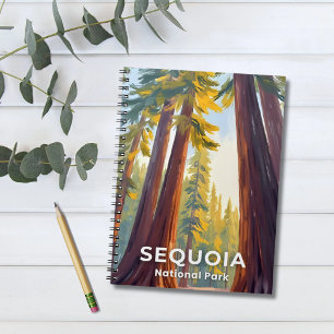 Sequoia National Park Californië Reizen Notitieboek