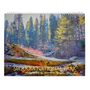 Sequoia National Park Forest Landschappen Kalender