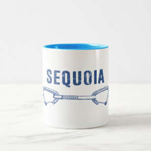 Sequoia National Park Klimmen Quickdraw Tweekleurige Koffiemok