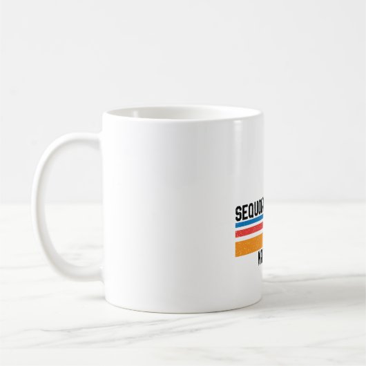 Sequoia National Park Retro Sequoia Koffiemok (Links)