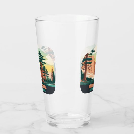 Sequoia National Park Trees Mountains Glas (Links)