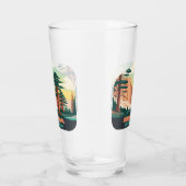 Sequoia National Park Trees Mountains Glas (Rechts)