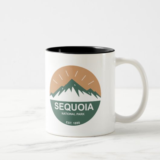 Sequoia National Park Tweekleurige Koffiemok (Rechts)