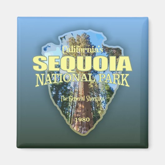Sequoia NP (pijlpunt) Magneet (Voorkant)