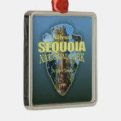 Sequoia NP (pijlpunt) Metalen Ornament (Rechts)