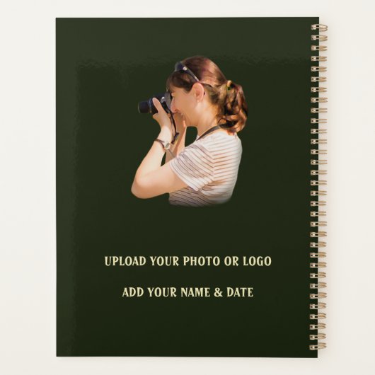 Séquoia pacifique photo avec Sunburst Planner (Dos)